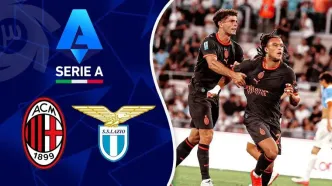 فیلم/ خلاصه 2-2 بازی میلان لاتزیو