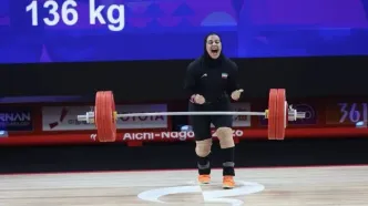 کریمی اولین مدال تاریخ وزنه برداری زنان را ضرب کرد