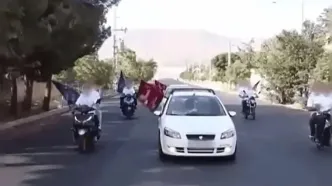 عوامل رژه موتوری مجاهدین خلق در کرج بازداشت شدند
