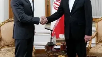 دیدار و گفتگوی رئیس اتحادیه میهنی کردستان عراق با وزیر امور خارجه
