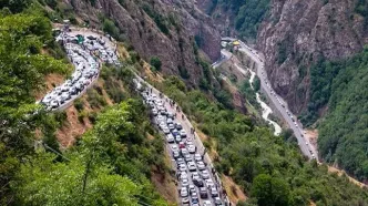 جاده چالوس از ساعت ۱۴  یک‌طرفه می‌شود