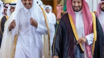 گفت‌وگوی محمد بن سلمان و امیر قطر درباره امنیت منطقه