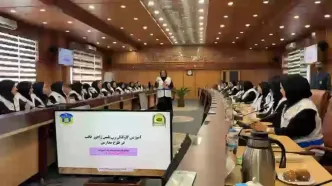 جلسه توجیهی و آموزش بانوان پلیس راهور تهران برای آغاز سال‌تحصیلی جدید