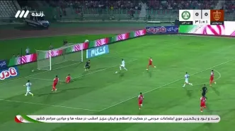 ویدیو | ضربه عجیب رحمان جعفری؛ فرصت طلایی ذوب‌آهن!/ نفس در سینه پرسپولیسی‌ها حبس شد
