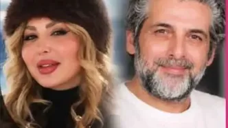 قهر نیوشا ضیغمی و حمید گودرزی وسط فیلم عاشقانه!