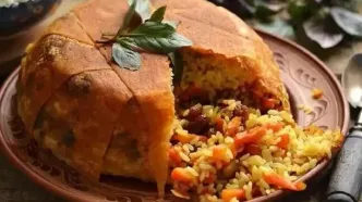 طرز تهیه به پلو مخلوط؛ غذای رنگی پاییزی