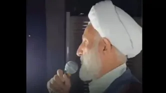 نطق یک روحانی درباره فرار ناو آمریکایی از موشک ایران
