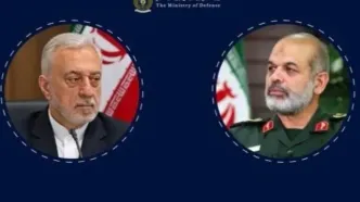 دیدار وزیر پیشنهادی وزارت دفاع با فرمانده کل سپاه