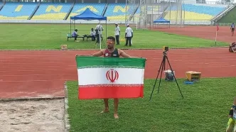 کسب اولین مدال ایران در دوومیدانی ناشنوایان آسیا