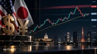 پیش‌بینی قیمت دلار به ین؛ مقاومت ۱۵۸.۵۷ مانع رشد شد