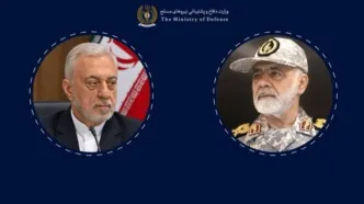دیدار وزیر پیشنهادی دفاع با رئیس ستاد کل نیروهای مسلح