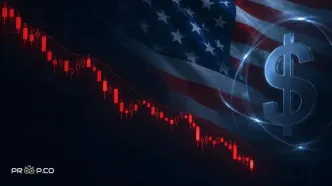 تلاطم بازارهای مالی پس از انتشار تورم داغ آمریکا؛ افت سهام و نوسان دلار