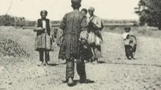 تصویر جالب از ایست بازرسی همدان در دوران قاجار