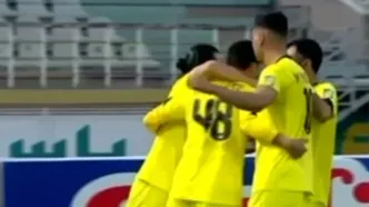 گل اول شمس‌آذر به پیکان با ضربه سورگی + ویدئو