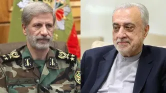 فرمانده کل ارتش انتصاب وزیر دفاع را تبریک گفت