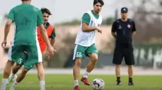 بازگشت بازیکن مصدوم پرسپولیس به تمرین