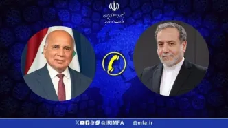 گفتگوی  تلفنی وزرای امور خارجه ایران و عراق