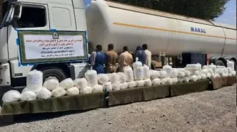 انهدام باند قاچاق بیش از یک تن شیشه
