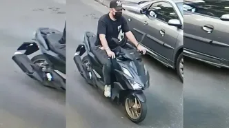 فیلم لحظه گردنبندقاپی از زن جوان در یک چشم‌برهم‌زدن در تهرانپارس / این دزد را می شناسید ؟!