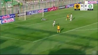 ویدیو: گل اول سپاهان به ذوب آهن توسط لطفی