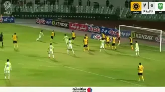 ببینید؛ خلاصه بازی خیبر 1 - سپاهان 2