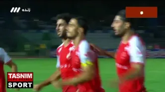 گل دوم پرسپولیس به صنعت نفت + ویدئو