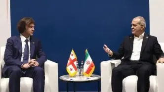 دیدار پزشکیان با نخست وزیر گرجستان