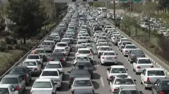 وضعیت ترافیک تهران امروز شنبه ۲ آبان