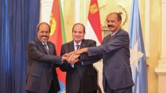 نشست چهارجانبه سران در العلمین مصر برگزار شد
