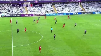 گل اول تراکتور به العین+ ویدئو