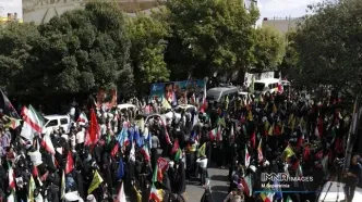 یک تصویر خاص از حضور لوتی‌ها در رزمایش جانفدا