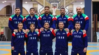 تیم ملی کشتی فرنگی ایران قهرمان جهان شد