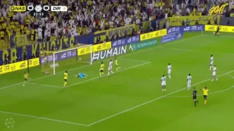 ویدیو: گل اول النصر به القادسیه توسط کریستیانو رونالدو
