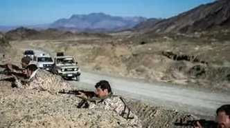 درگیری نیروهای سپاه با عناصر مسلح در راسک