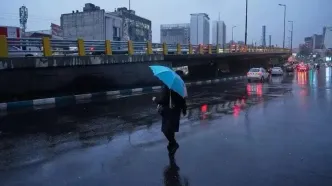 بارش باران در تهران از بعد از ظهر امروز شروع می شود