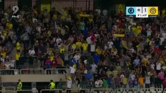 گل اول فجر سپاسی به پیکان با ضربه سهیل فداکار