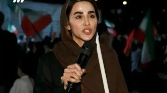 شبکه سه در پخش تصویر این زن لارج‌بازی درآورد!