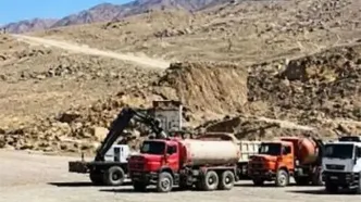 لحظه هولناک واژگونی کمپرسی پس از بریدن ترمز