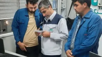 بازدید شبانه علی رسولیان از خطوط تولید و واحد حمل‌ونقل