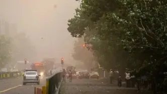 به دلیل طوفان، برق برخی از مناطق قطع شده است، در حال رفع مشکل هستیم