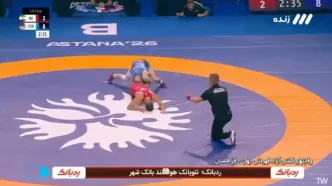 پیروزی شیرین امیرمحمد یزدانی برابر حریف کوبایی