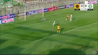 ویدیو: گل اول سپاهان به ذوب آهن توسط لطفی