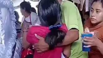 زنده شدن دختر ۱۵ ساله در مراسم خاکسپاری‌اش!