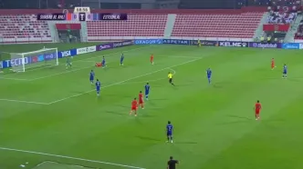 ببینید؛ گل اول شباب‌الاهلی به استقلال با پاس گل سردار دقیقه ۶۹