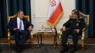 دیدار محسن رضایی با سرگی لاوروف