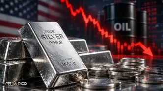 سقوط قیمت نقره به ۵۸.۷۰ دلار؛ ریزش ادامه دارد؟
