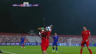 گل اول شباب الاهلی به استقلال+ ویدئو