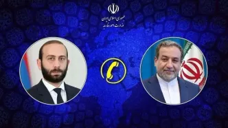 گفت‌وگوی تلفنی وزرای امور خارجه ایران و ارمنستان