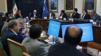 سرپرست وزارت نفت با حضور معاون اول رئیس جمهوری معارفه شد/ وزیر نفت مستعفی در جلسه تکریم خود حضور  نداشت/ عارف: به هیچ‌وجه نگران تحریم‌ها نیستیم، زیرا کشور در برابر تحریم‌ها آب‌دیده شده است