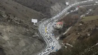 ترافیک در جاده‌های کندوان و هراز سنگین است